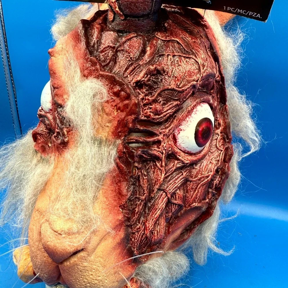 Lab Bunny Unisex Adult Red Tan Nightmare Makers Line Ghoulish Mask For Halloween
